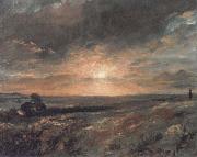 John Constable Hampstead Heath oil painting